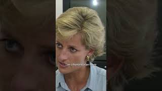 1997 Princess Diana Behind the Scenes quotIm not a political figure I am a humanitarian figurequot [upl. by Ameline903]