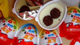 Kinder JOY Surprise Egg Unboxing [upl. by Bilek]