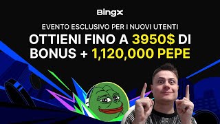 Super PROMO NATALIZIA su BingX per vecchi e nuovi utenti 90003950 usdt bonus [upl. by Russia]