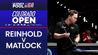 Chris Reinhold vs David Matlock  Colorado Open 2024 [upl. by Nahtnanhoj446]