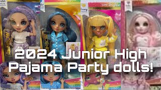 RAINBOW HIGH NEWS NEW 2024 Junior High soft reboot pajama party dolls Bella returns [upl. by Koziel]