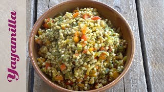 Grano Saraceno con Verdure  Buckwheat with Vegetables [upl. by Locklin]