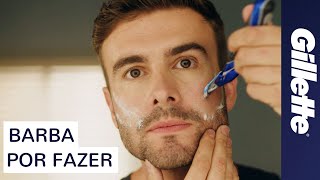 Estilo Barba Por Fazer e Cuidados Com a Barba  Gillette STYLER [upl. by Lehcar]