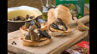 Receta de salteado de hongos a la provenzal  Alicante Sabores Naturales [upl. by Ennaeirrac295]