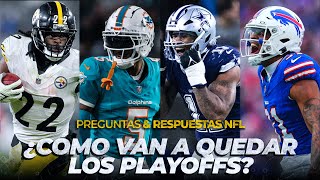 ¿Cómo van a quedar Playoffs NFL 2024  Preguntas y respuestas de NFL [upl. by Giulietta]