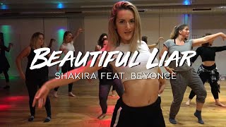 BEAUTIFUL LIAR  BEYONCE SHAKIRA  CHOREOGRAPHY  PRUNE M  DANCE CLASS VIDEO [upl. by Aser]