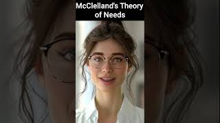 McClellands Theory of Needs projectmanagement projectmanagementtips [upl. by Nilesoj]