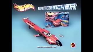 Hot Wheels Super Launcher 2000 Television Commercial [upl. by Cassidy]