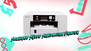 Sawgrass SG500 Sublimation Printer Setup [upl. by Rinaldo]