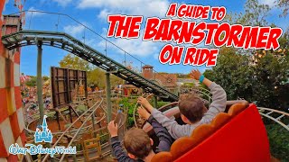 A Guide to The Barnstormer at Magic Kingdom Walt Disney World Jan 2024 4K [upl. by Azilef]