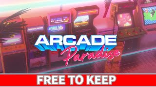 Arcade Paradise  Free from Epic Games Store [upl. by Nahsyar]