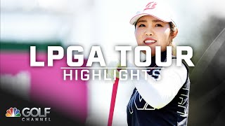 LPGA Tour Highlights Ayaka Furues electric finish at Amundi Evian  Golf Central  Golf Channel [upl. by Deena]