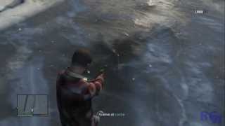 GTA V  Easter Egg  Alienigena congelado [upl. by Ahsienahs189]