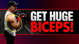 The Only 3 Exercises You Need For Big Biceps GET A HUGE PUMP [upl. by Pittman]