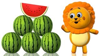 Nomi di Frutta per Bambini in Italiano Burla di Anguria  Video Educativi [upl. by Rena945]