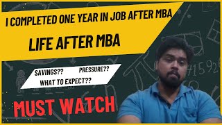 I Completed One Year in Job After MBA  MBA Job Review  Life After MBA  Was MBA Worth It [upl. by Luamaj]