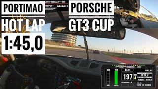 Porsche 992 GT3 Cup  Onboard Portimao  1450  Alex Hardt [upl. by Moises938]