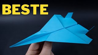 Papierflieger falten der weit fliegt 2023  Best Paper Planes 🔥 [upl. by Tsirc]