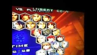 UPDATE1KOF 2002 UM hack adaptación ha arcade quotINSERT COIN y PRESS START visiblesquot [upl. by Anila550]