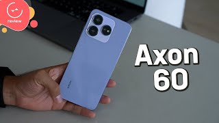 ZTE Axon 60  Detailed Review [upl. by Neirbo170]