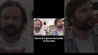 The Duffer Brothers talk about season 5 strangerthings strangerthings5 [upl. by Suidualc]