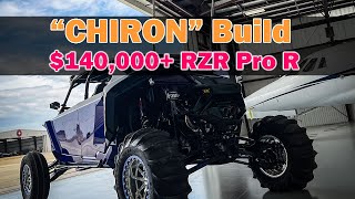 23’ RZR Pro R 4 seat “Chiron” build Full Walk through [upl. by Leidag521]