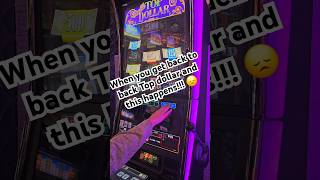 When you get Back to Back Top Dollar and this happens slots slot casino jackpot gambling [upl. by Arimay384]