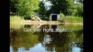 How to Remove Cattails Lily Pads Lake Weeds [upl. by Vyner694]