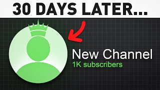 I Got 1000 Subscribers in 30 Days to Prove it’s Not Luck [upl. by Nora]