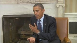 President Obama on KerryLavrov Syria talks Deal must be verifiable and enforceable [upl. by Nabla]