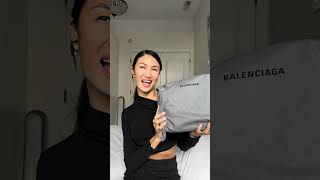 UNBOXING распаковка самой неуловимой сумки он BALENCIAGA fashion balenciaga rodeobag [upl. by Comethuauc]