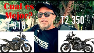 Comparativa Zontes T310 vs T350 Cual es mejor [upl. by Aaronson]