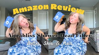 Aquabliss Shower Head Filter The Ultimate Shower Upgrade [upl. by Delores742]