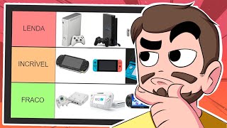 Fizemos uma TIERLIST com TODOS os CONSOLES [upl. by Doloritas]