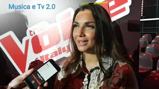 ELETTRA LAMBORGHINI coach a The Voice of Italy 2019 Intervista [upl. by Singer]