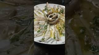 Anchois frais marinés au vinaigreتحضير سمك الانشوجة المخلل [upl. by Cerallua]