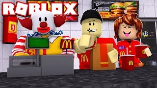 BUILDING AND RUNNING MY OWN ULTIMATE MCDONALDS IN ROBLOX [upl. by Gilly]