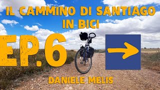 IL CAMMINO DI SANTIAGO IN BICI  Tappa 6  Sahagùn  Astorga [upl. by Ahseyn]