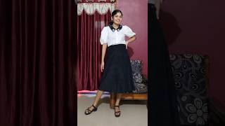 Trendy skirt from Myntra ✨️♥️ shortsfeed myntrafinds myntra shorts shortsindia [upl. by Lysander]