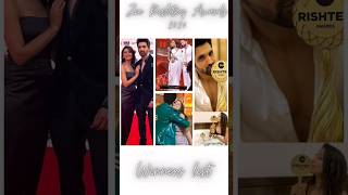 Zee Rishtey Awards 2024 Winners List  ZRA 2024 Winners [upl. by Mihsah]