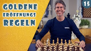 Die Goldenen Eröffnungsregeln im Schach  Wie man eine Schachpartie beginnt [upl. by Suehtomit861]