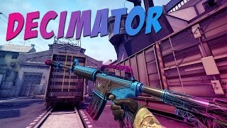 CSGO  M4A1S  Decimator Gameplay [upl. by Myrt602]