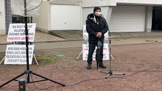 Friedensdemo mit Trommeln Wiesloch 07122024 [upl. by Makell]