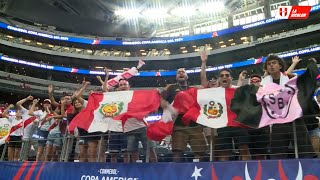 La previa del Perú vs Chile en Dallas [upl. by Bushey]