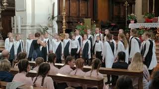 CandoMini Children Choir Cantate Domino by Daniel Friderici [upl. by Joelynn157]