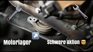 SKlasse Motorlager wechseln  Schwerer als gedacht 😰 [upl. by Rodenhouse]