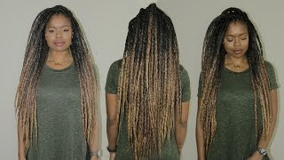 The MOST Realistic Faux Dreads  Super Light Quick Install amp Reusable [upl. by Akeyla]