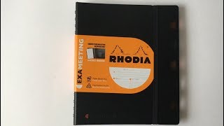 Rhodia Exameeting Organizer [upl. by Rawde]