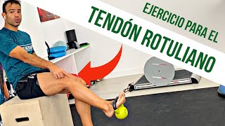 Ejercicio para el TENDÓN ROTULIANO como quitar el DOLOR DE RODILLA  tendinitis de rodilla [upl. by Olethea]