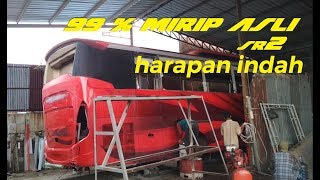 99  mirip asli  LEGACY SR2 KAROSERI RUMAHAN HARAPAN INDAH [upl. by Windy]